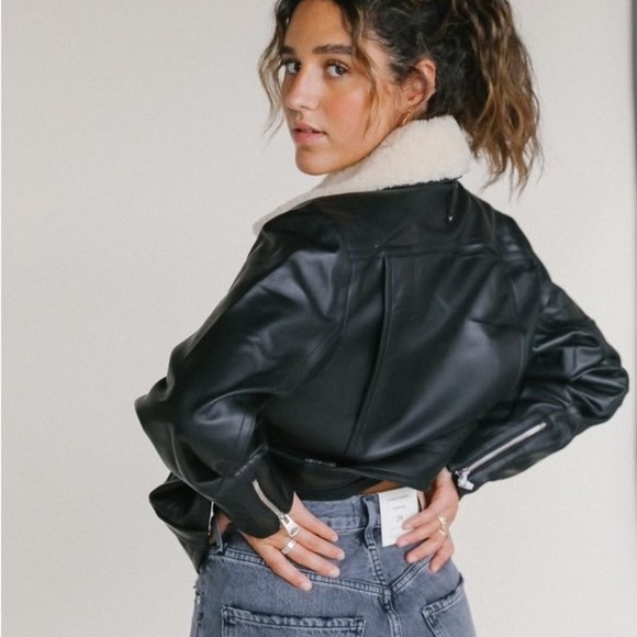 MACKAGE Lennox Lamb Leather Jacket - Picture 4 of 13